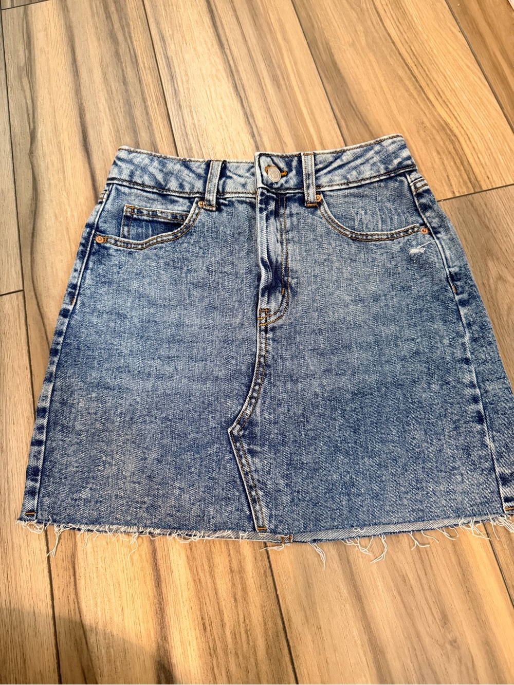 wild fable Light Blue Denim Mini Skirt